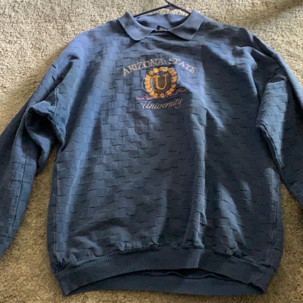 Navy blue sweater